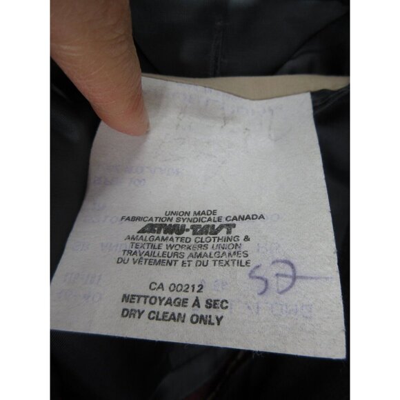 Samuelsohn Sport Coat 46 Long Blazer Houndstooth Wool Super 100 VINTAGE - Picture 13 of 14